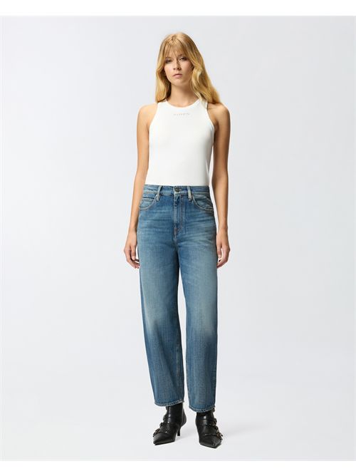 Jeans balloon in denim morbido PINKO | 103857A2RQ/PJC